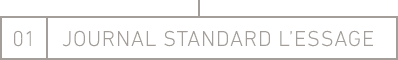01 JOURNAL STANDARD L’ESSAGE