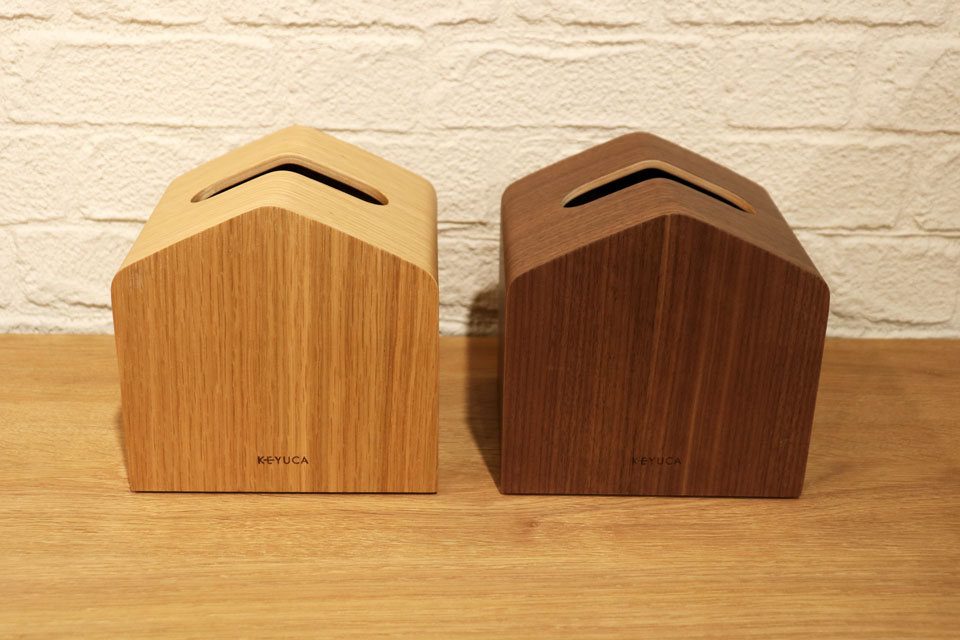 Moi コンパクトティッシュケース 木