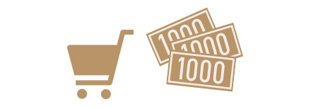 3,000円以上5,000円未満のお買い上げ