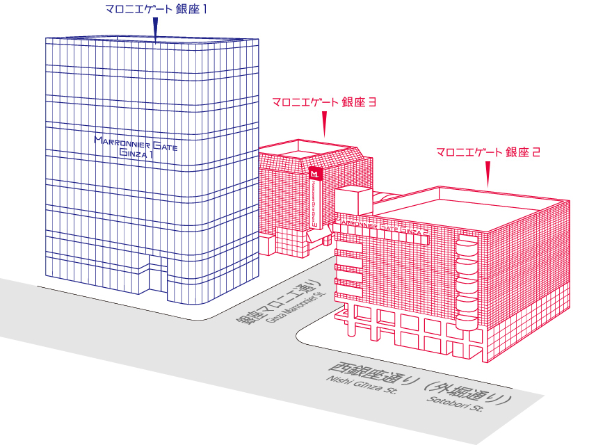 マロニエゲート銀座全館