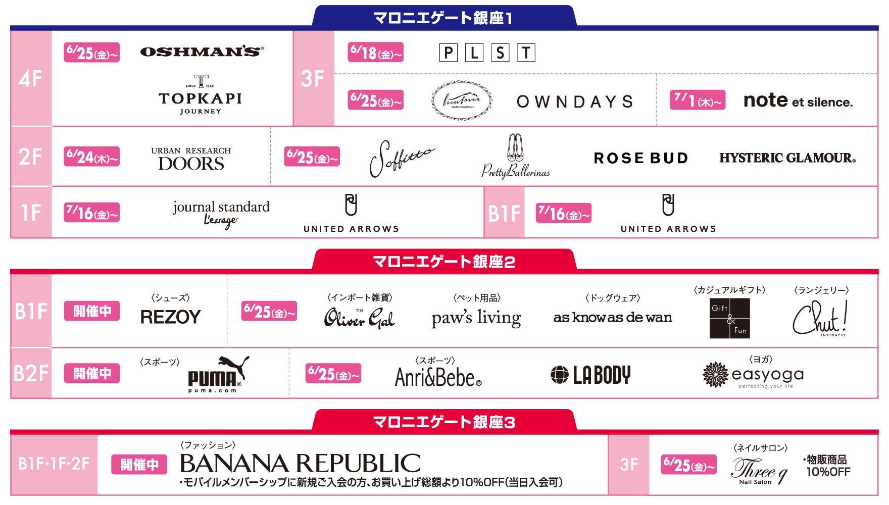 マロニエ ザ セール イベント トピックス マロニエゲート銀座 Marronnier Gate Ginza マロニエ ザ セール イベント トピックス マロニエゲート銀座 Marronnier Gate Ginza