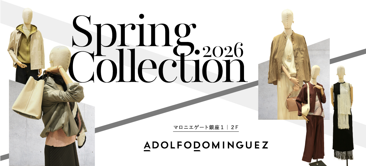 ADOLFO DOMINGUEZ  Spring collection 2026